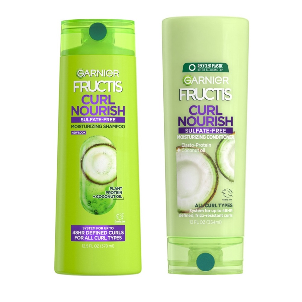Garnier Fructis Curl Nourish Shampoo and Conditioner Set